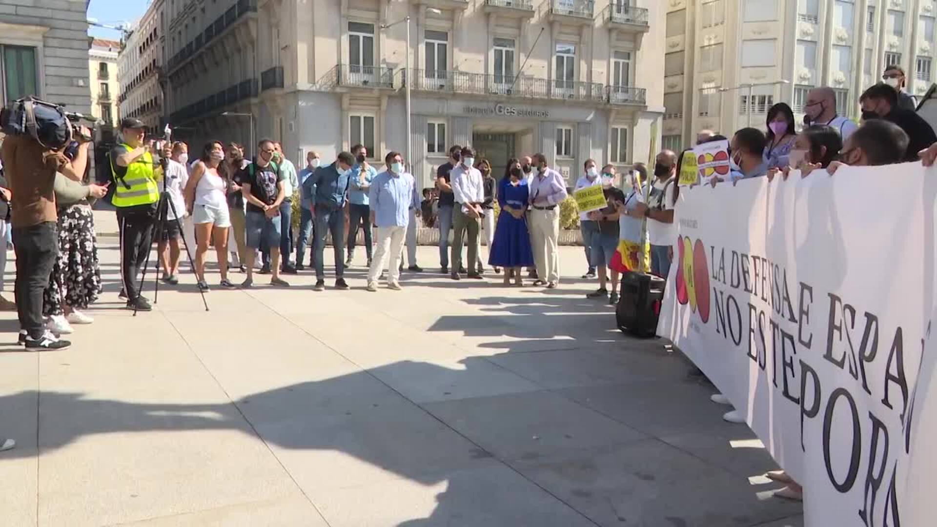 Militares protestan para exigir el fin de la temporalidad de las Fuerzas Armadas