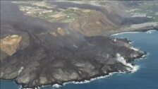 La fajana del volcán de La Palma podría derrumbarse