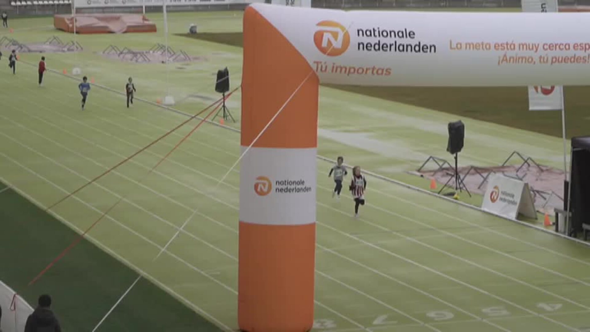 Los más pequeños disfrutan de la San Silvestre Mini como aperitivo al 31 de diciembre