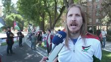 Identificado por la Policía el portavoz de Podemos en la protesta contra el equipo Israel