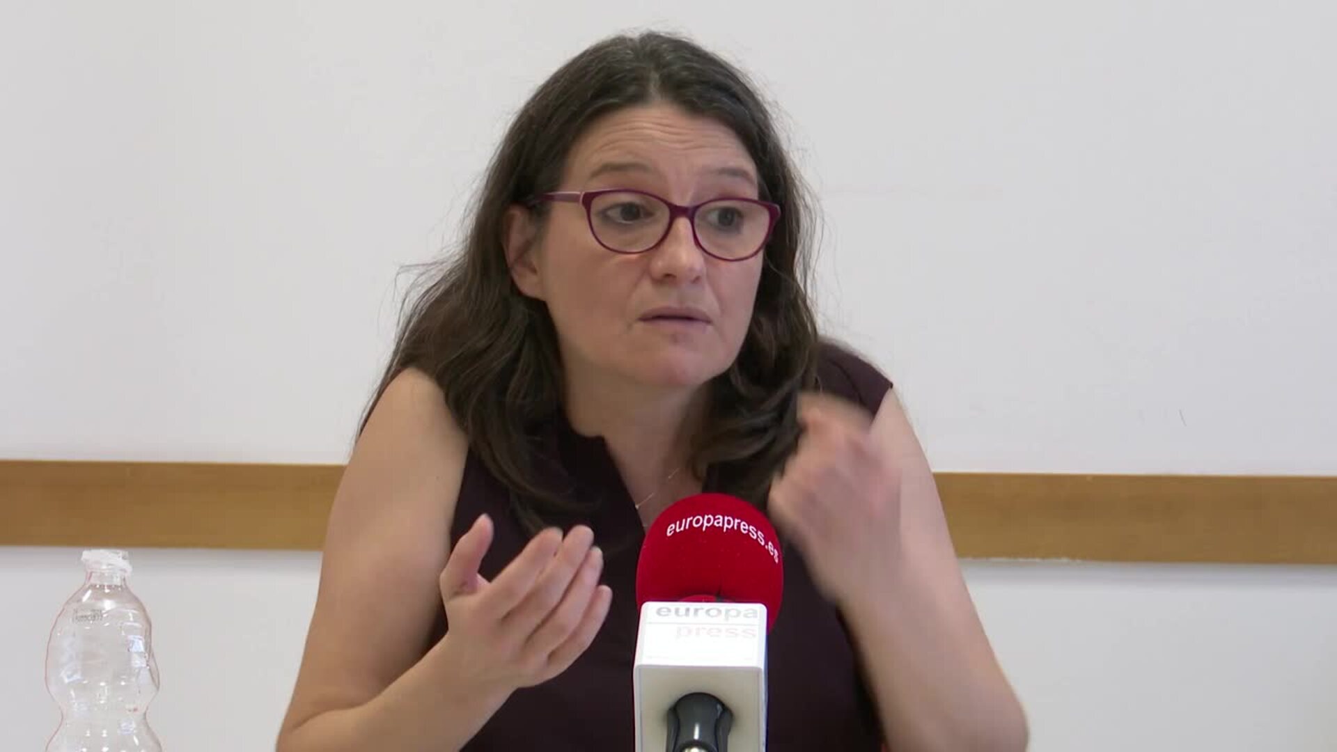 Oltra sobre el rey emérito: &quot;Nadie debe estar al margen de las leyes&quot;