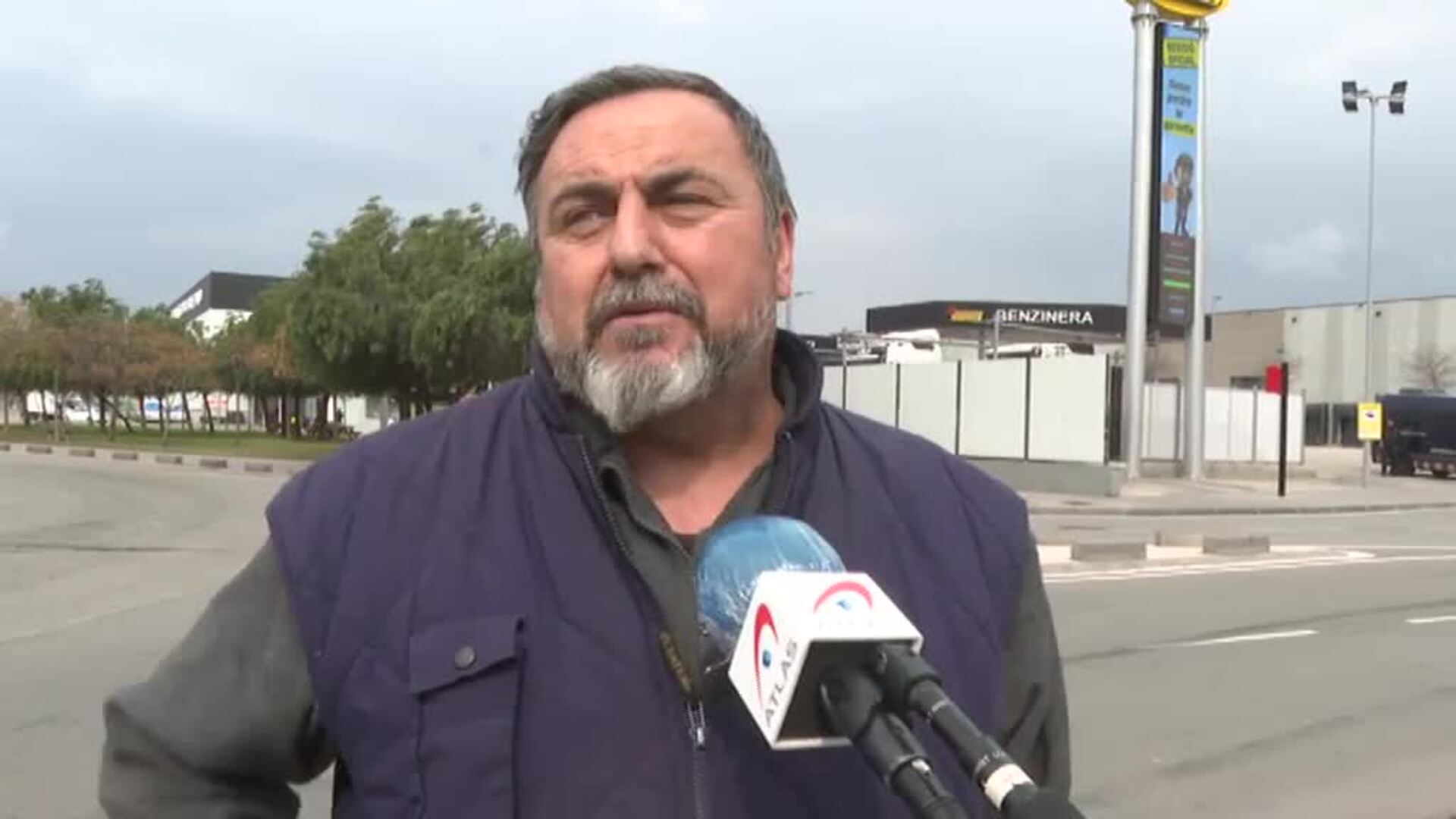 Marchas lentas de camiones por toda España