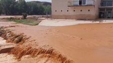 Destrozos y lodo en pueblos de Zaragoza tras la tormenta