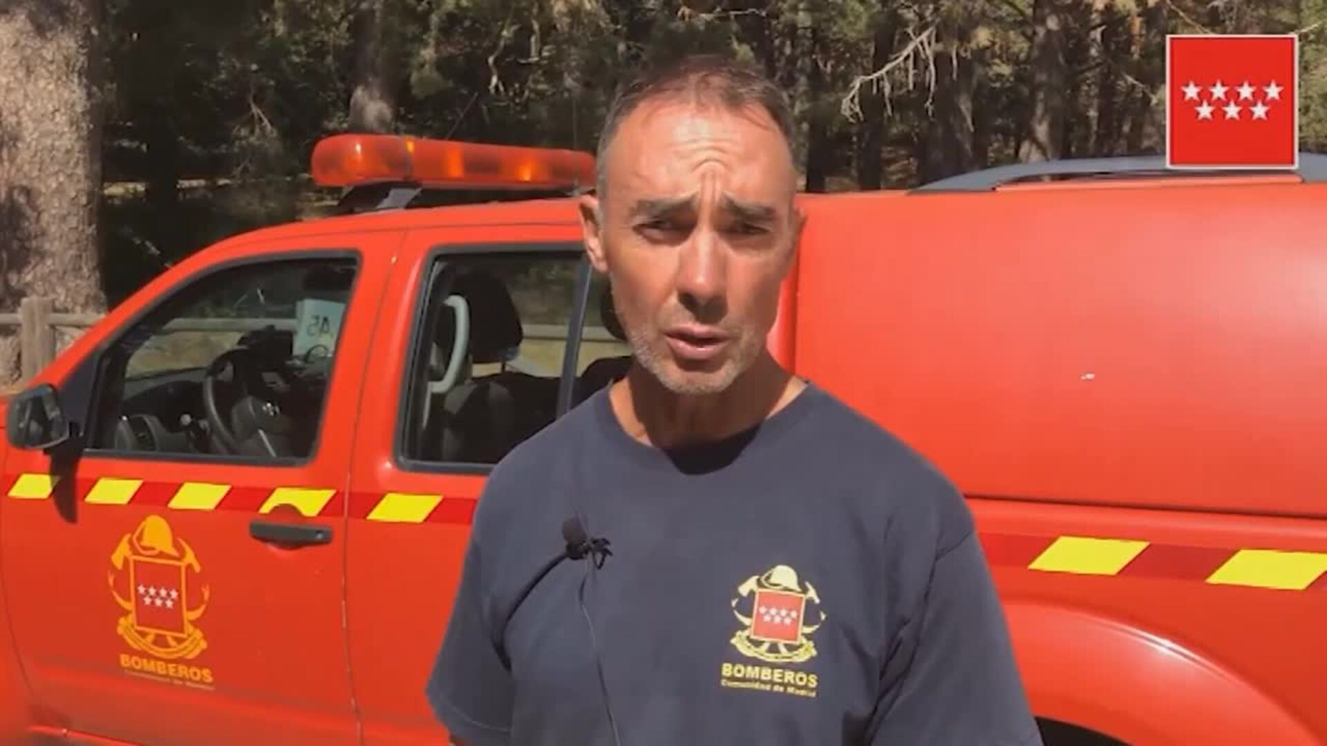 Bomberos peinan las dehesas de Cercedilla en busca de Blanca Fdez. Ochoa