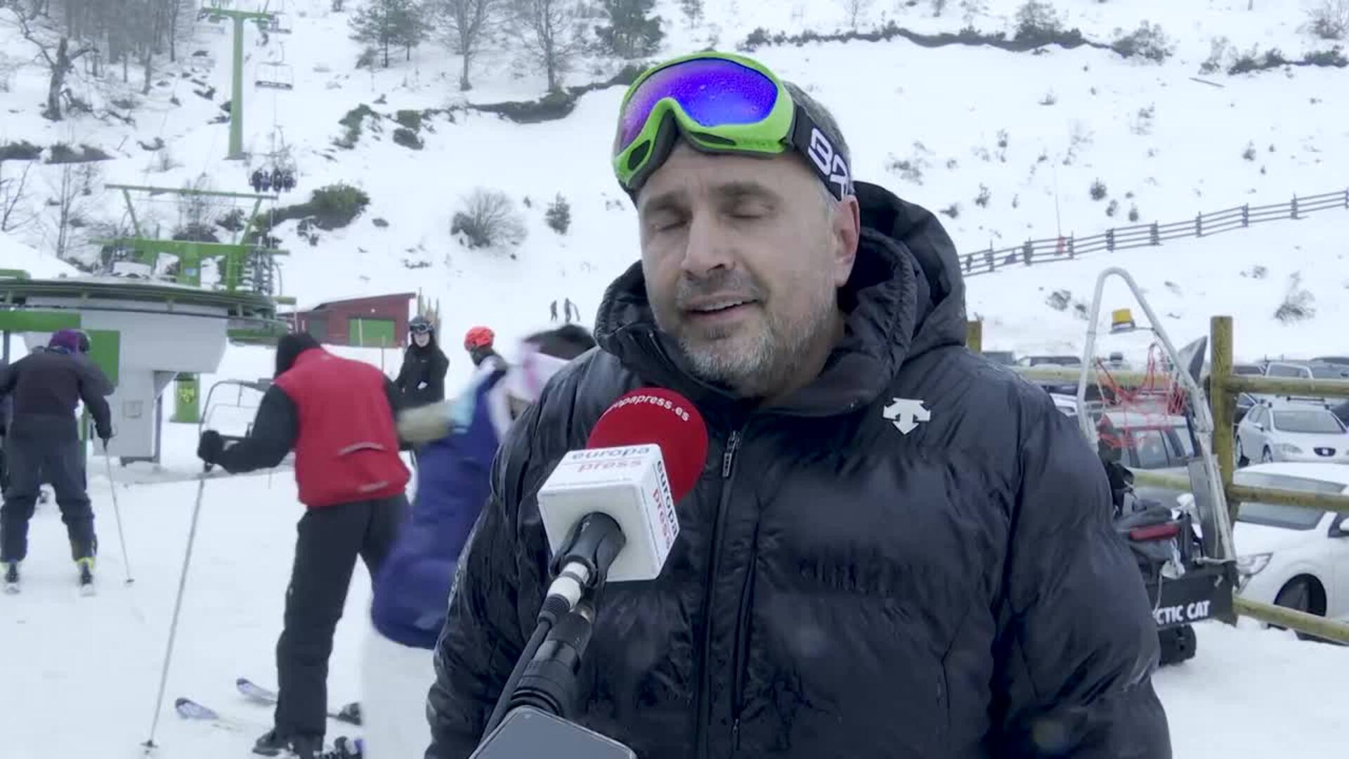 Gerente de Estación de Esquí de La Rioja, contento con la afluencia de esquiadores