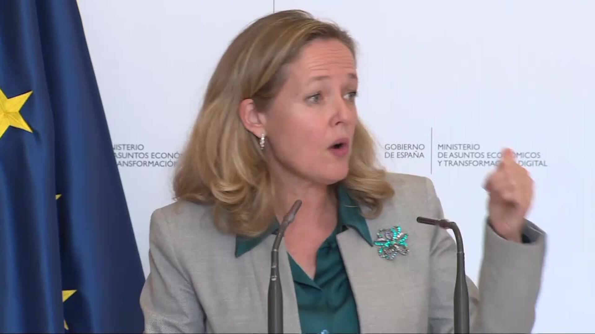 Calviño, sobre la reforma laboral: &quot;El Gobierno tiene que hablar con una sola voz&quot;