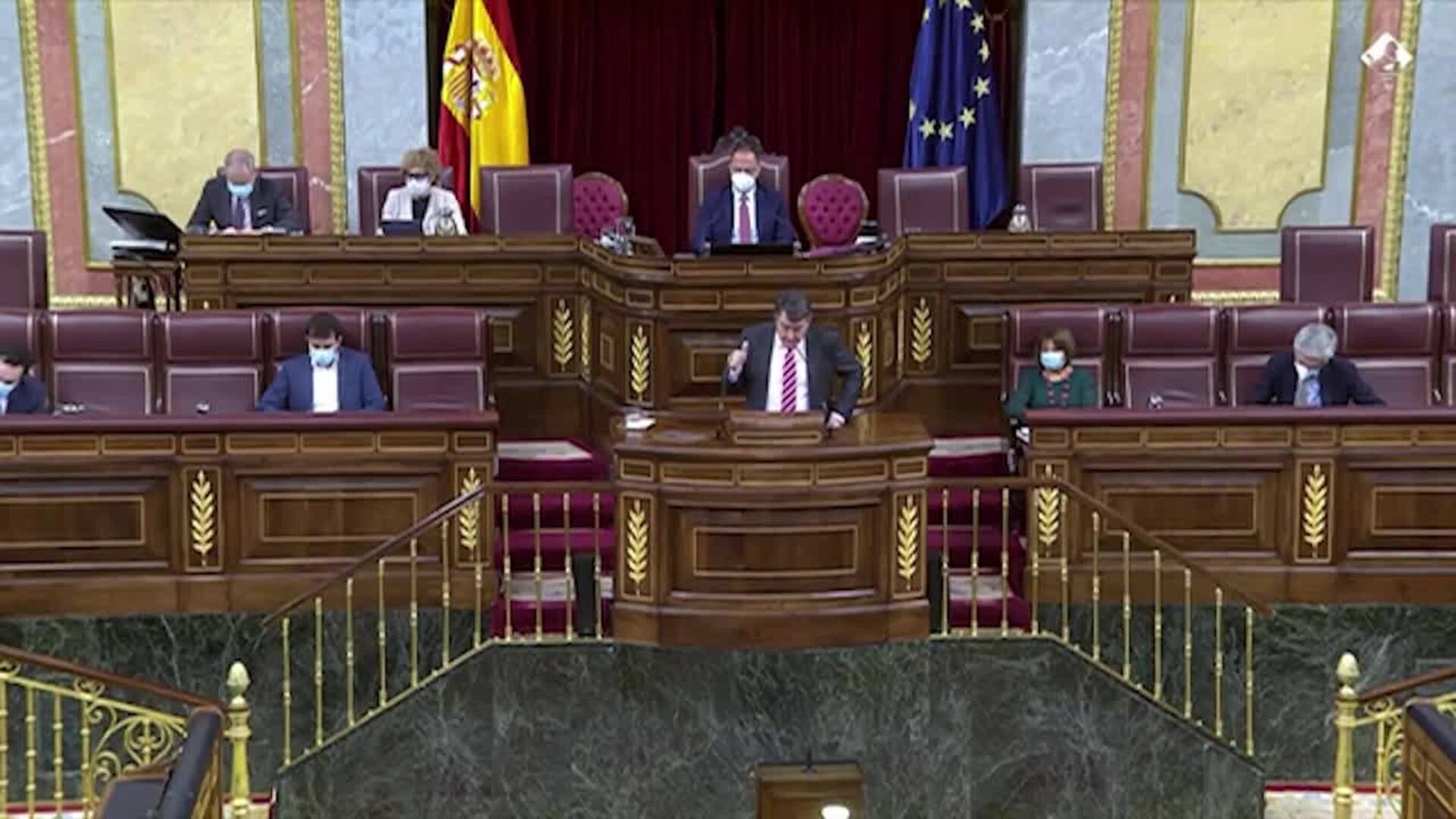 El Pleno del Congreso aprueba la prórroga de la alarma hasta mayo