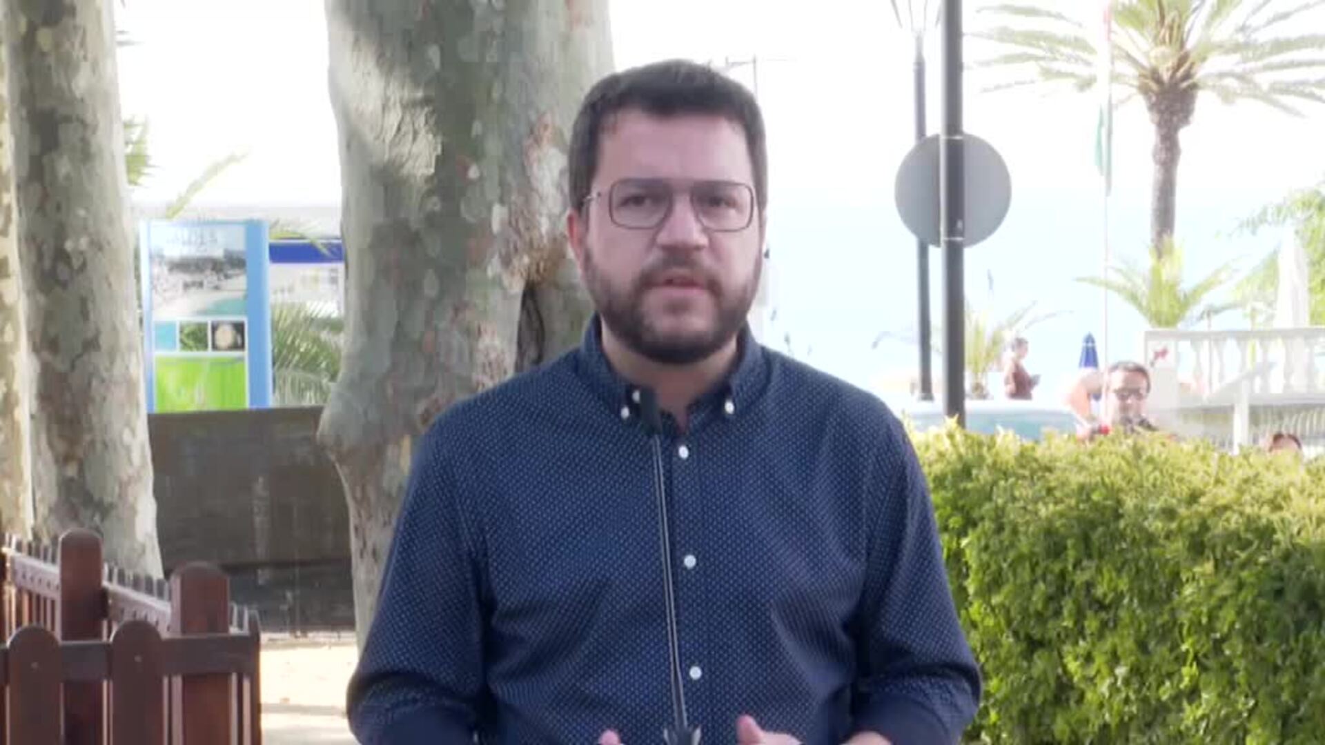 Pere Aragonès: &quot;La regulación de los precios de la luz está muy sujeta a presiones políticas&quot;