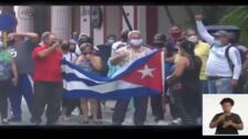 Díaz-Canel llama a defender la revolución mientras la cólera estalla en las calles de Cuba