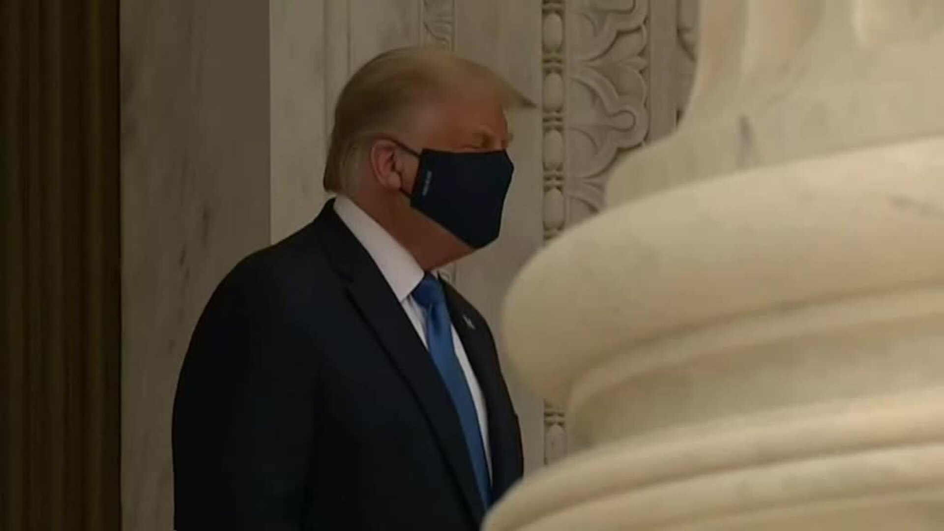 Trump abucheado en el velatorio de la jueza Ruth Bader Ginsburg