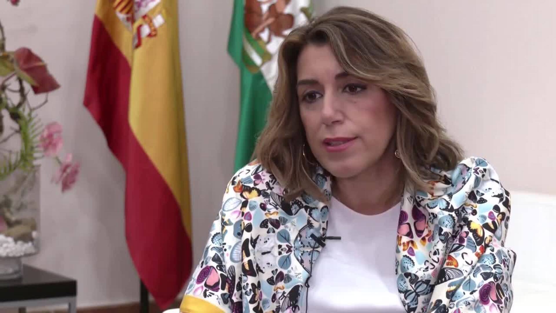 Díaz dice que un Gobierno de Sánchez es &quot;garantía&quot; para Andalucía