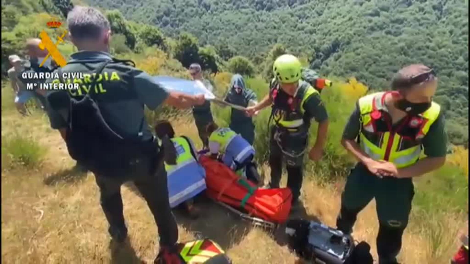 Rescatan a un senderista con problemas de corazón cuando realizaba una ruta en La Rioja