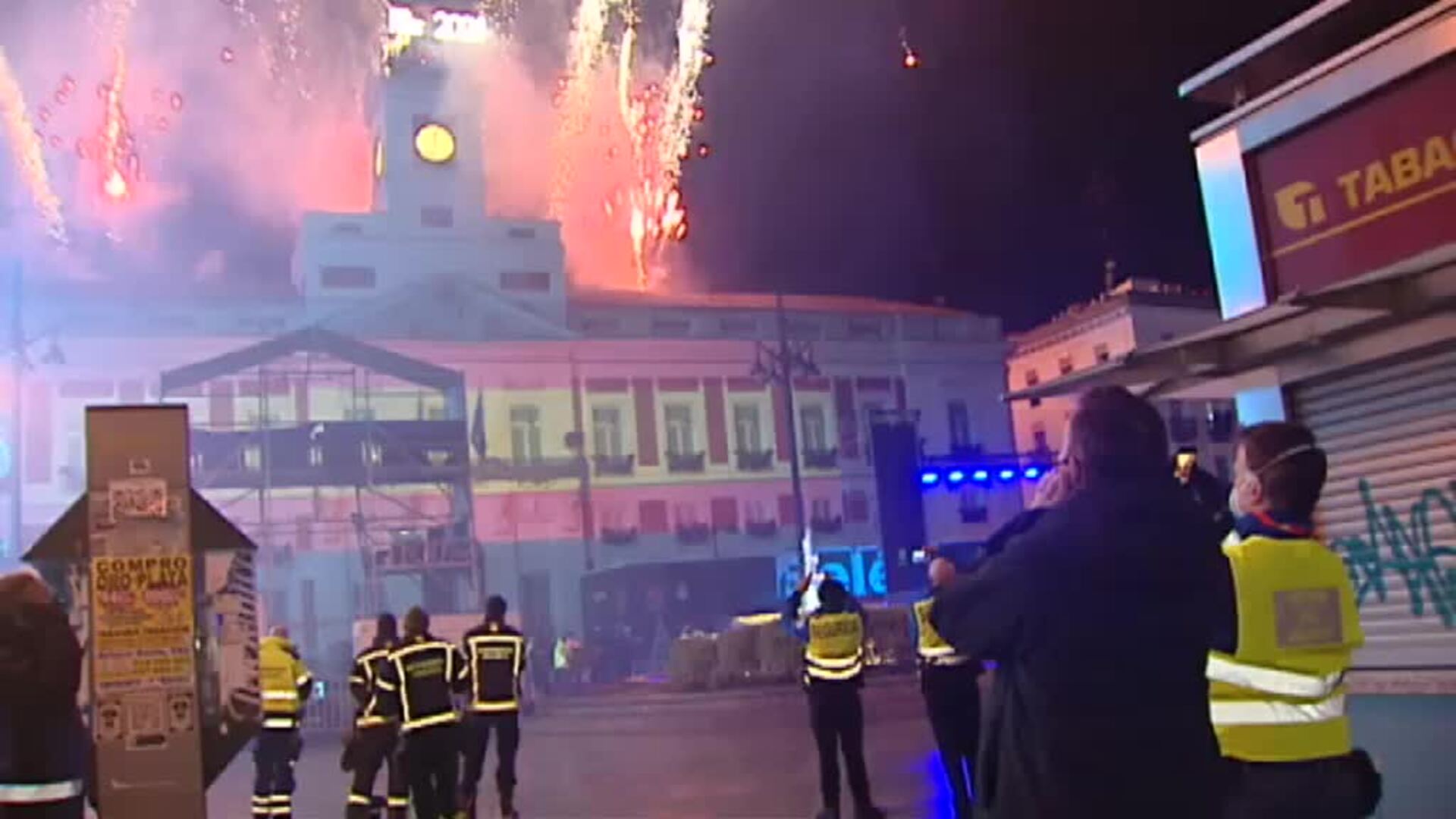 Jesús López, el único que no toma las uvas en Sol