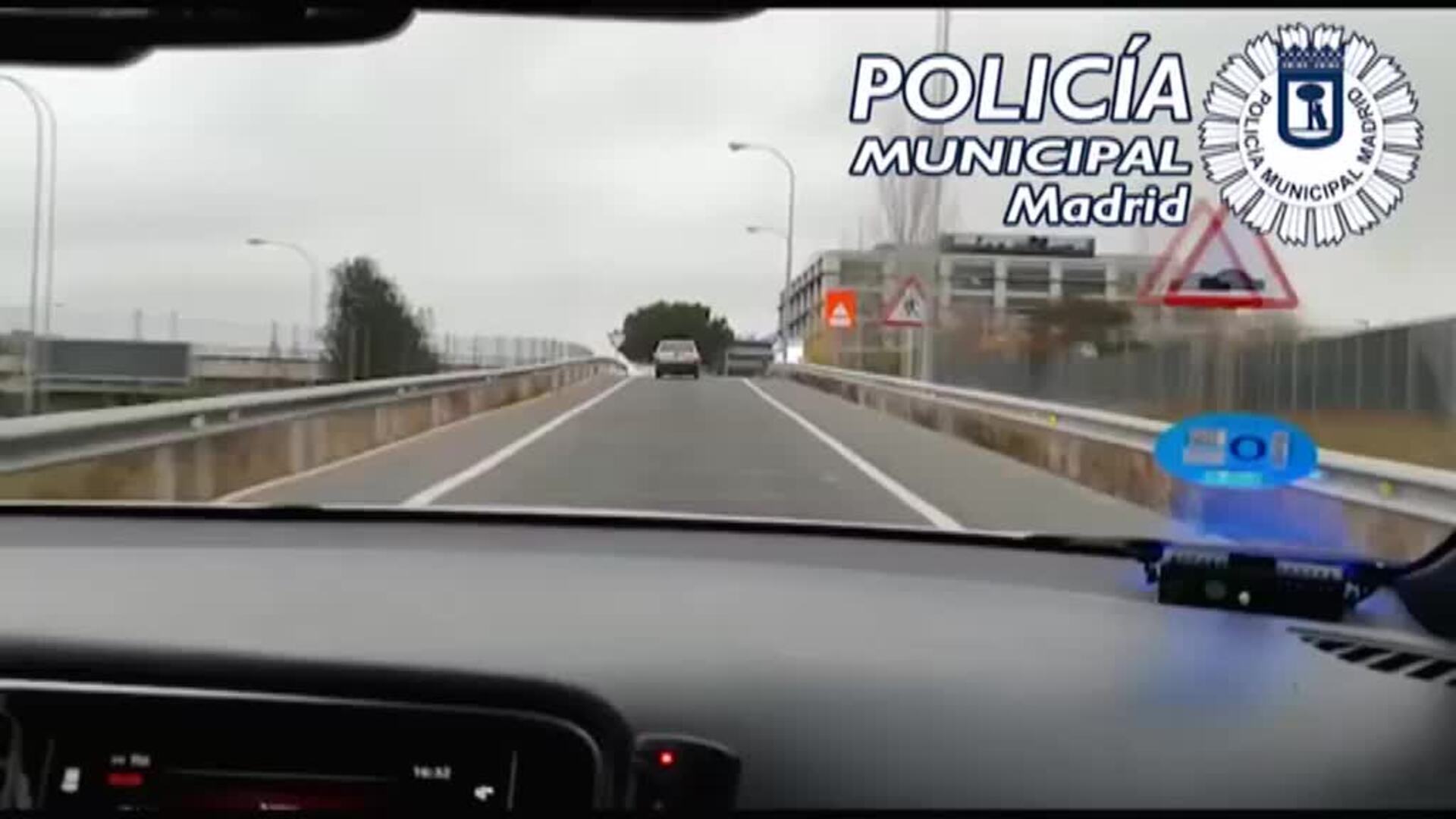 Persecución de película por las calles de Madrid