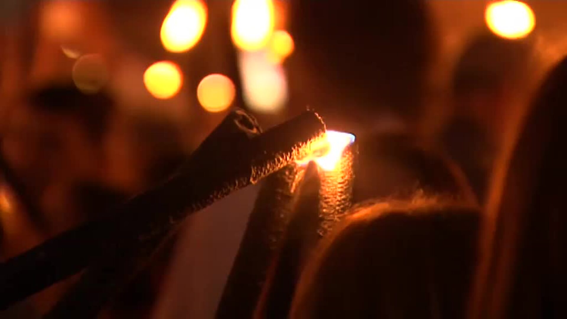 Marcha masiva hacia la prisión de Lledoners para conmemorar el 1-O