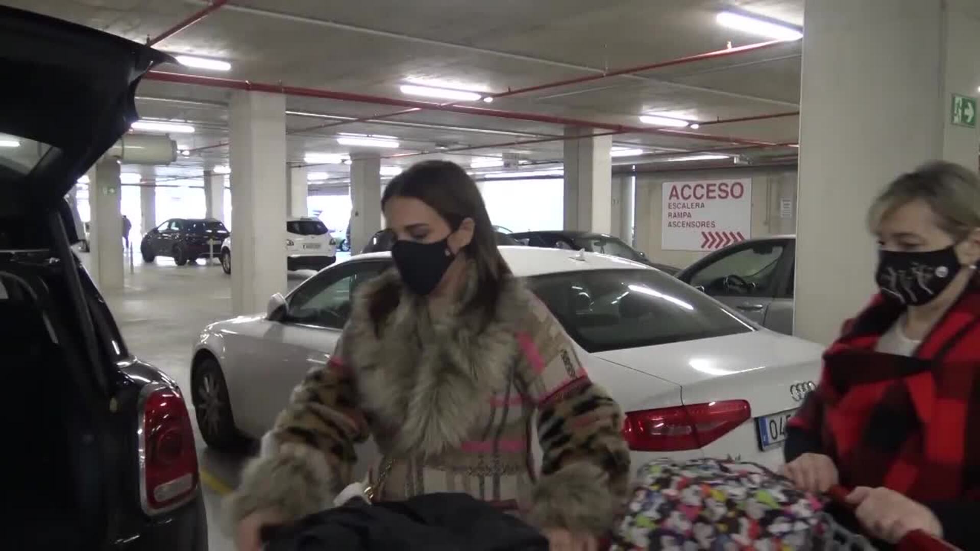 El look más invernal de Paula Echevarría