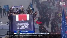 El PSG disfruta, por fin, su paseo triunfal por los Campos Elíseos de París