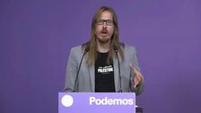 Podemos celebra la "lucha y compromiso" de España con la causa palestina