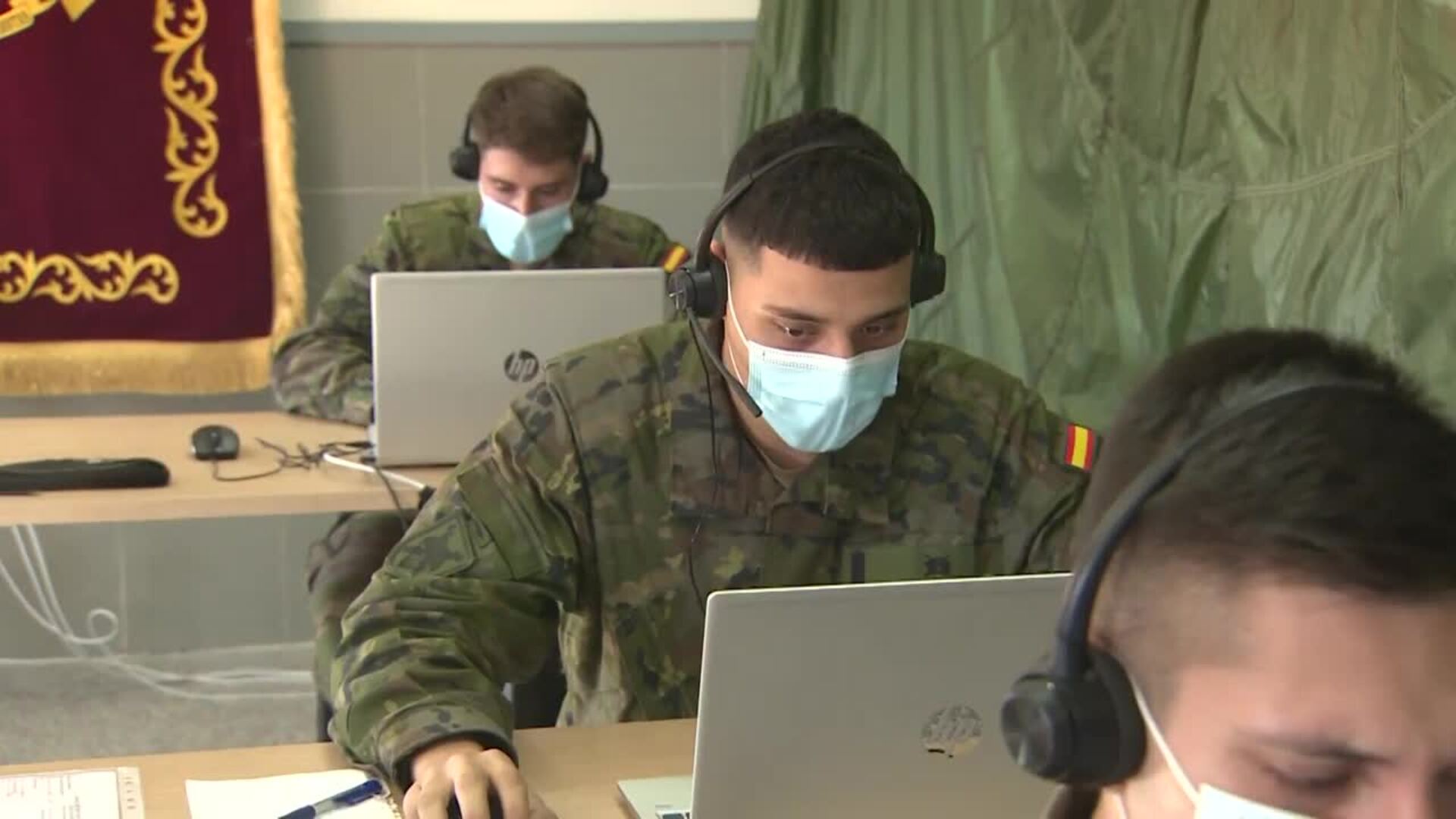 Ómicron obliga a Defensa a mantener activa la misión de rastreadores militares