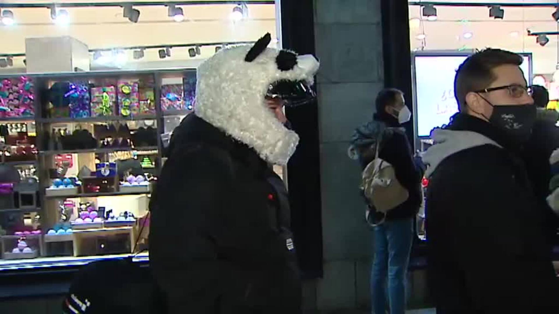 Las colas de la lotería