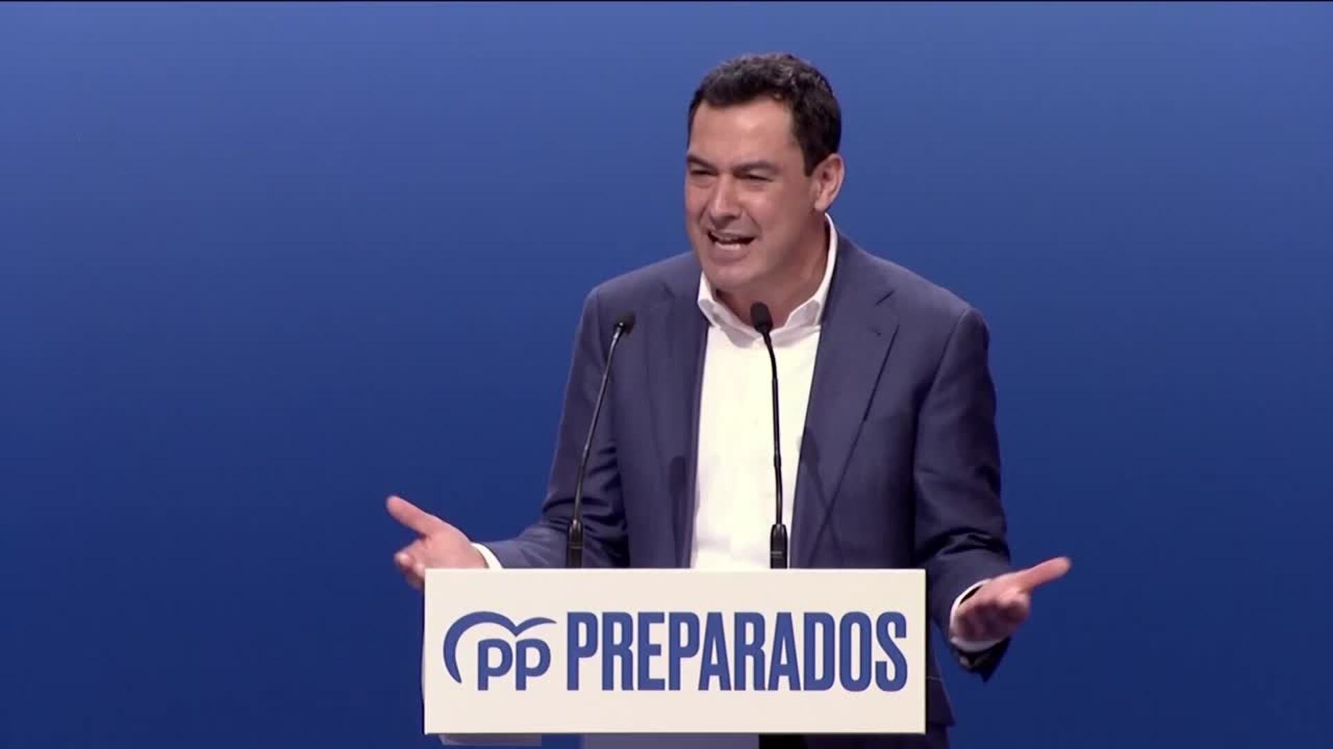 Moreno afirma que empieza &quot;la cuentas atrás&quot; para la llegada de Feijóo a la Moncloa