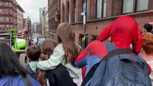 El rodaje de Spider-Man transforma Glasgow en un Manhattan de cine hasta finales de agosto