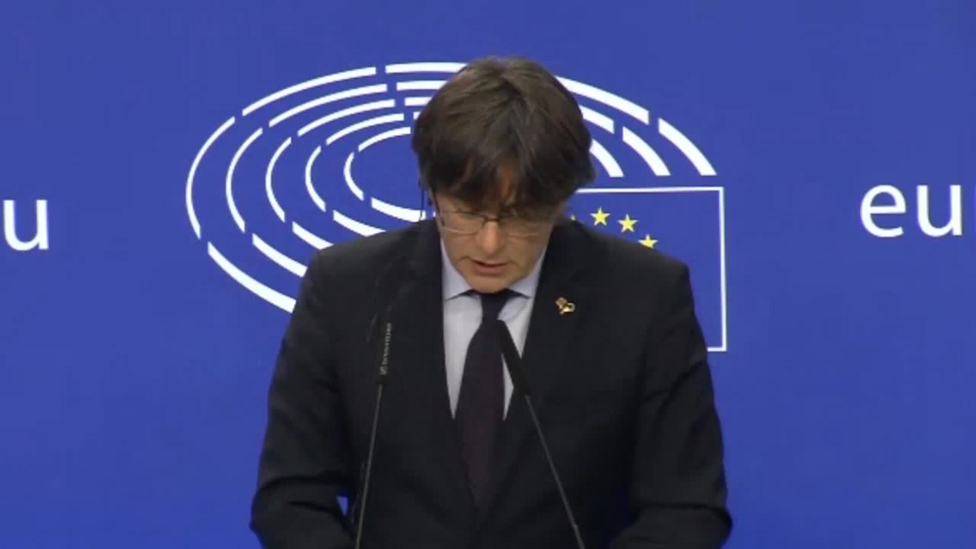 Puigdemont y exconsellers recurren al TUE la suspensión de su inmunidad