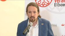 Iglesias insiste en su rechazo a un acuerdo con PP y Cs para los Presupuestos: «Es incompatible»