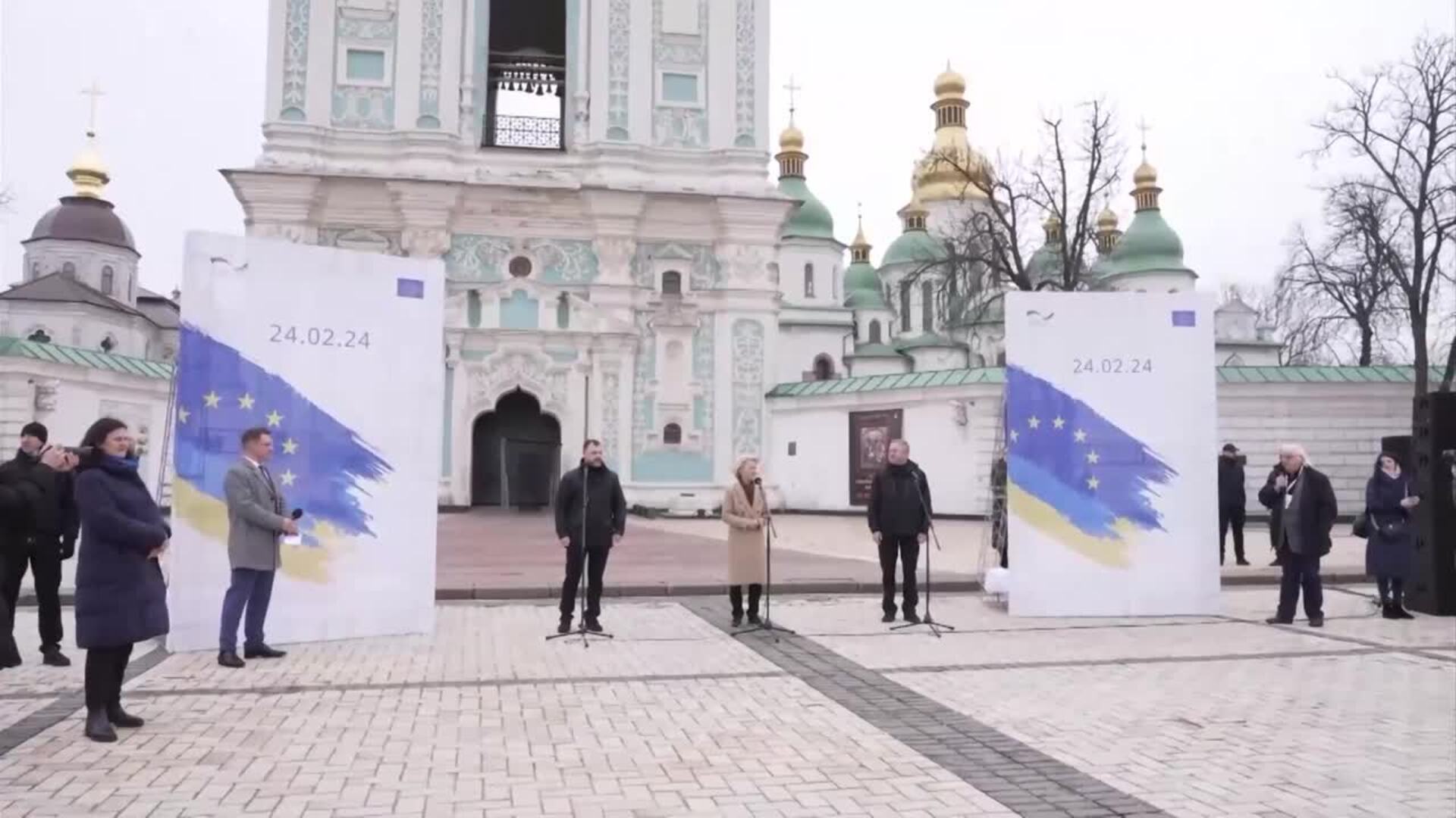 La presidenta de la Comisión Europea, Ursula Von der Leyen