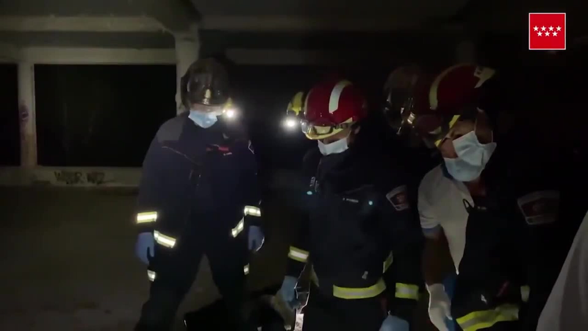 Herido grave tras caer por un agujero en el antiguo psiquiátrico de Navacerrada