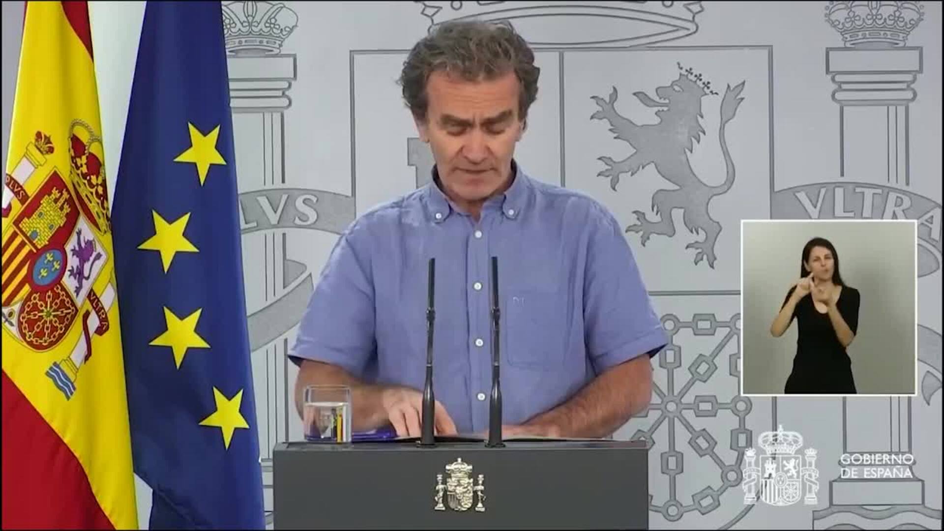 Simón dice que la cifra total de fallecidos está &quot;congelada&quot;