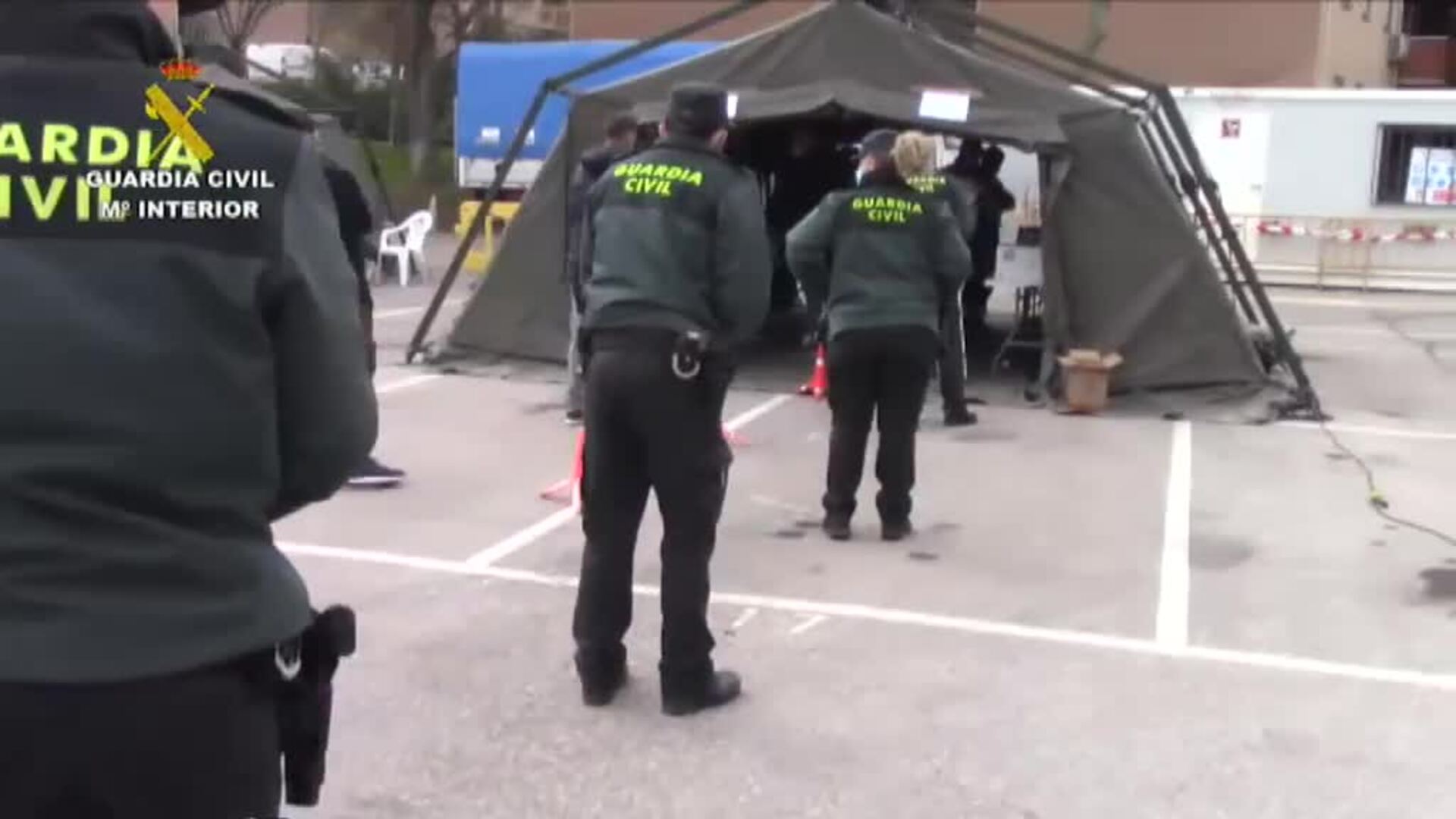 Comienza la vacunación de la Guardia Civil