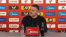 García Pimienta: "Hemos hecho un partido muy malo"