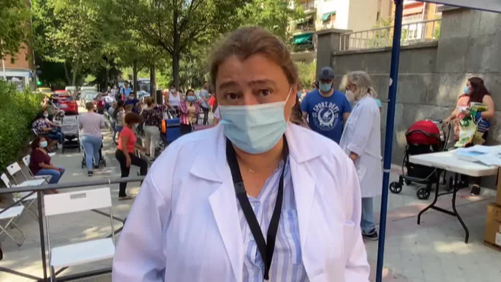 La Fundación Madrina pide ayuda para atender las colas del hambre