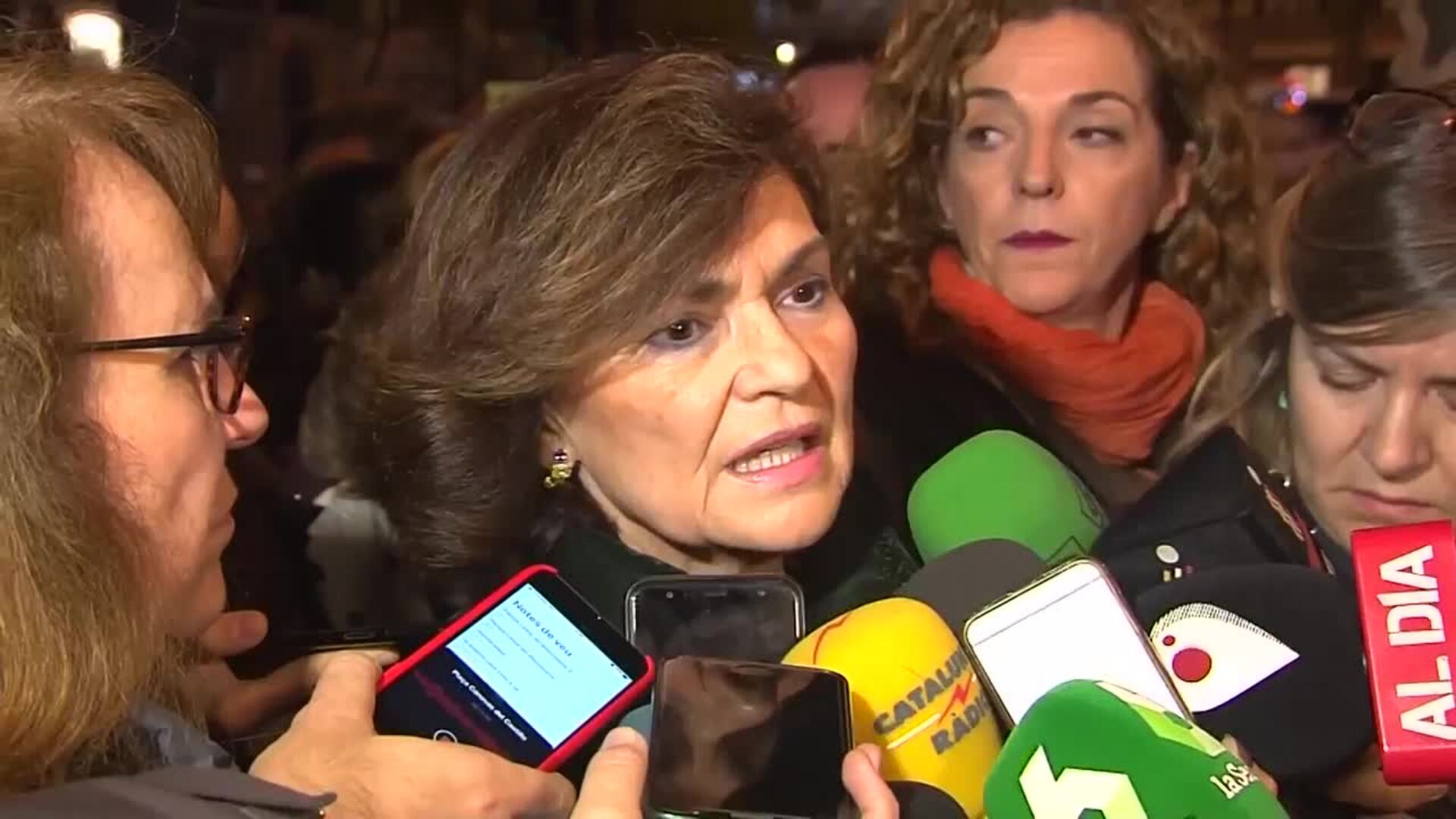 Calvo: &quot;Hay que tener acordonada a la ultraderecha&quot;