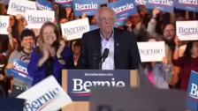 Sanders gana en Nevada y refuerza su favoritismo para la nominación