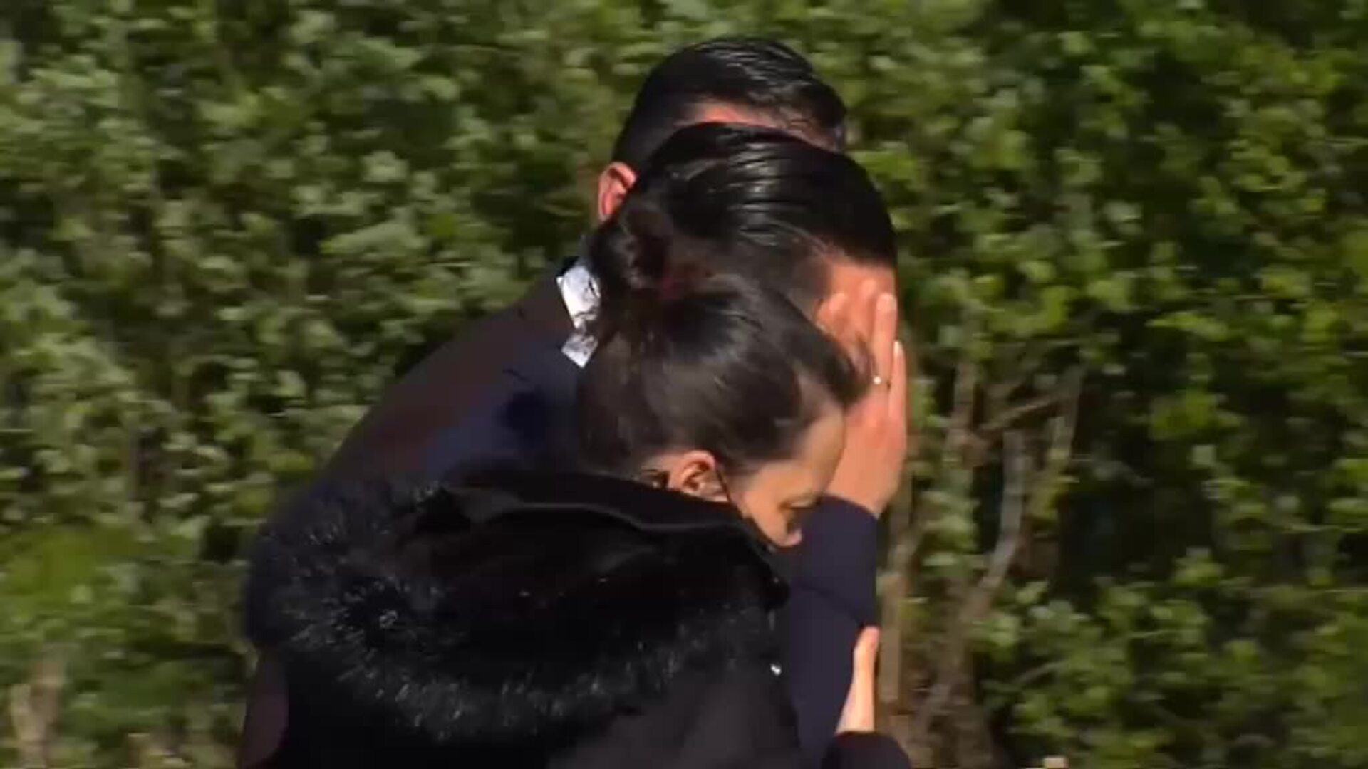 Salvaterra do Miño despide a la madre y los dos hijos fallecidos en un violento choque frontal