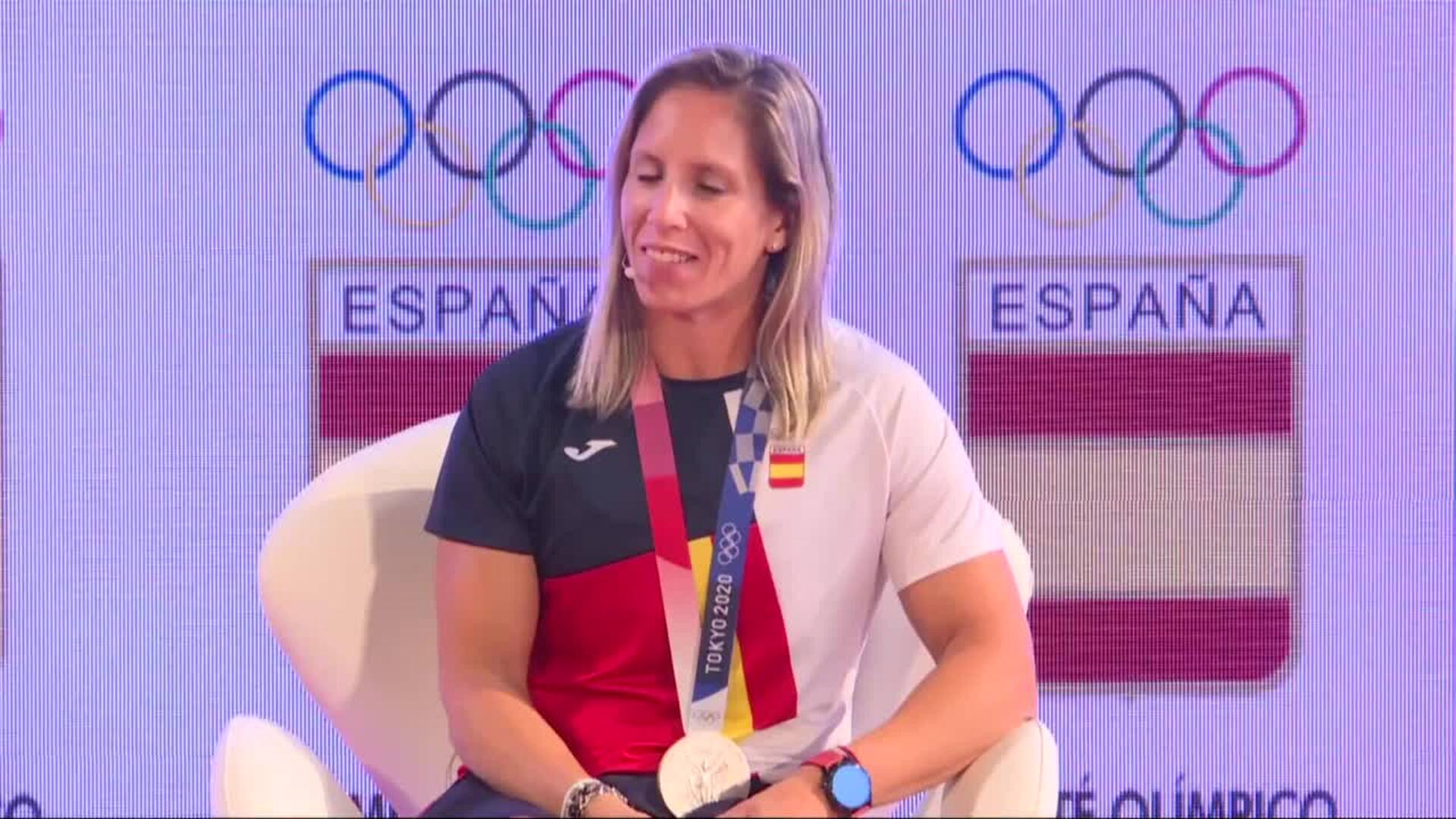 Portela y Zapata destacan su persistencia en la consecución de sus medallas