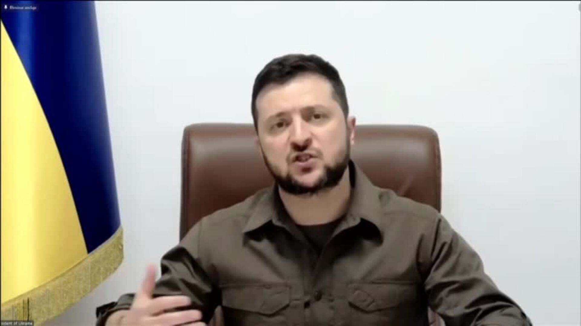 Zelensky pide a las empresas españolas que dejen de hacer negocios con Rusia