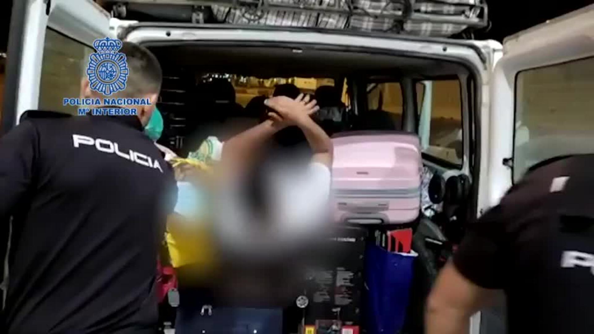 Desarticulada una organización criminal responsable del tráfico de más de 800 migrantes