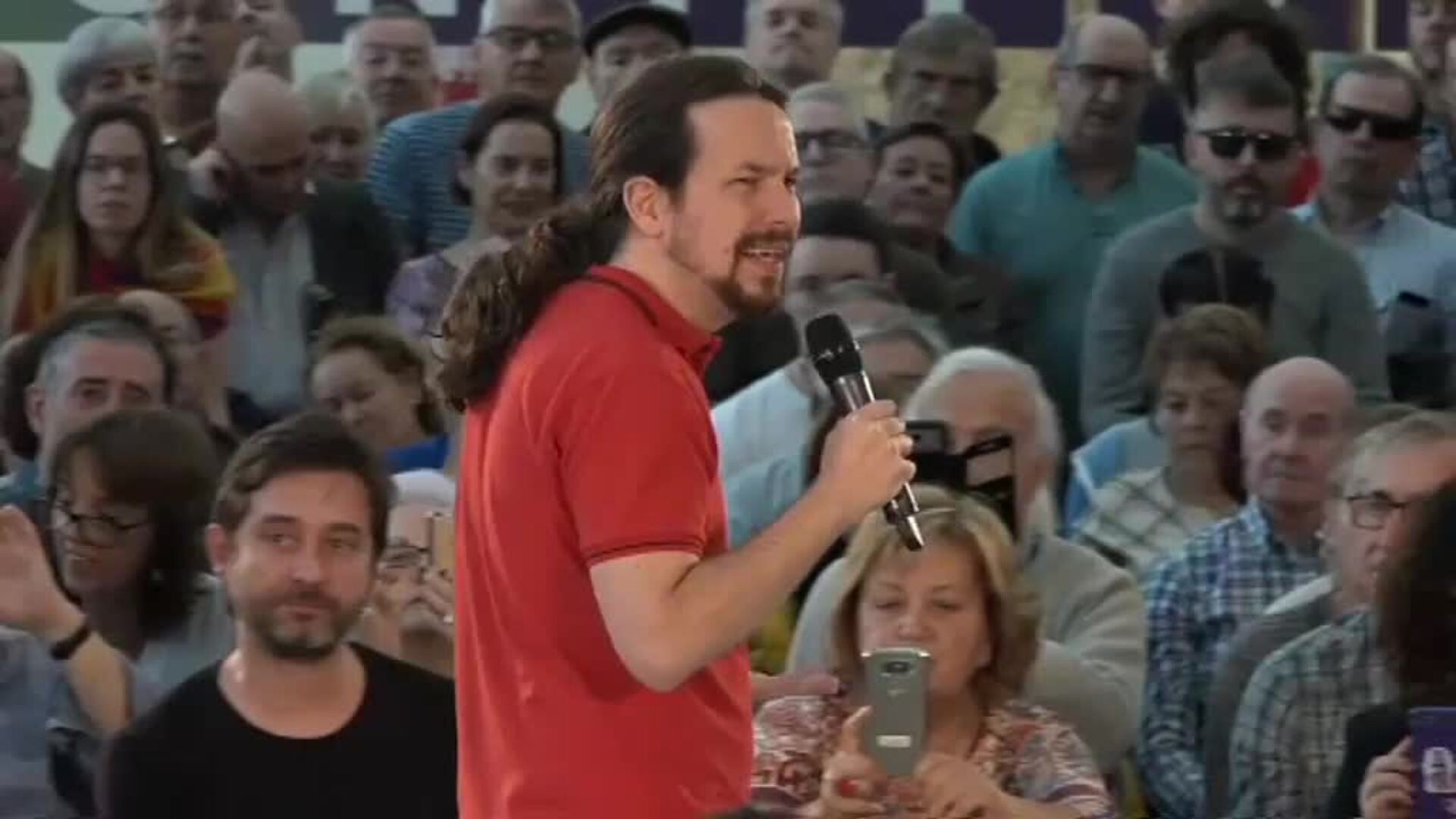 Iglesias acusa a Marlaska de &quot;decir ayer la parida de la campaña&quot;
