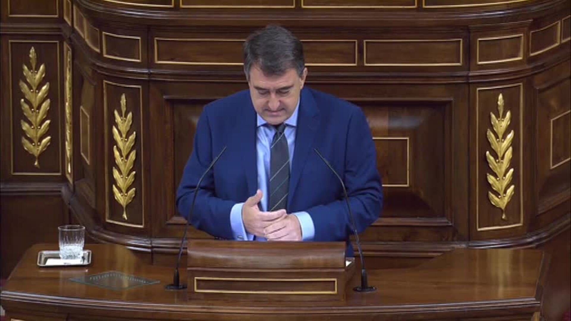 Aitor Esteban anuncia la abstención del PNV y reprocha a Sánchez su actitud &quot;sinuosa y desconcertante&quot;