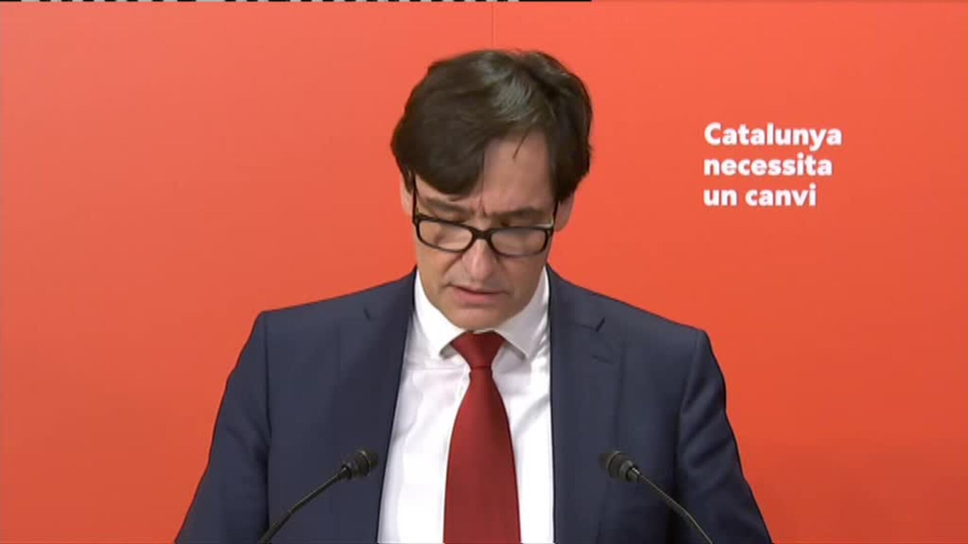 Salvador Illa: &quot;Soy un servidor público, estoy preparado para presidir Cataluña&quot;