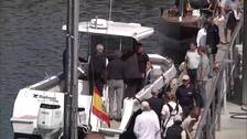 El rey emérito participa en la 10ª Regata Rey Juan Carlos
