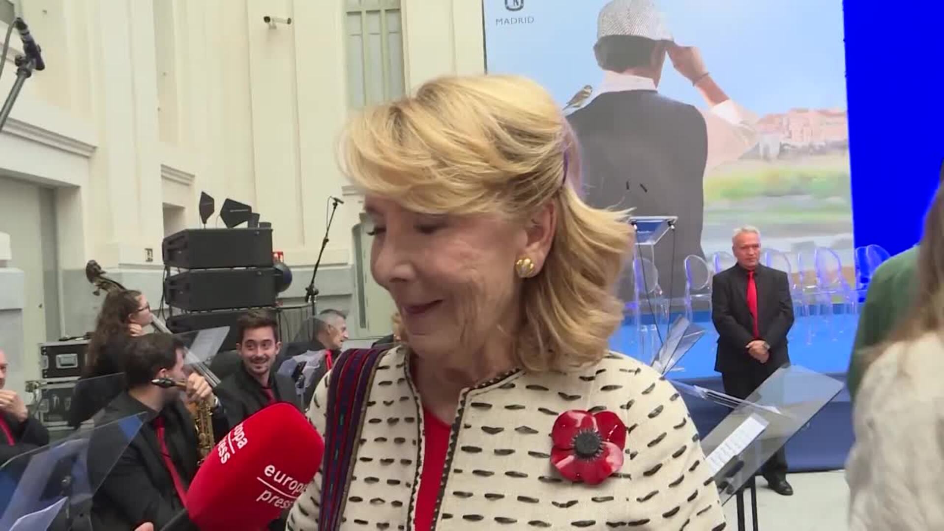 Esperanza Aguirre espera que el PP en Madrid siga subiendo en las encuestas