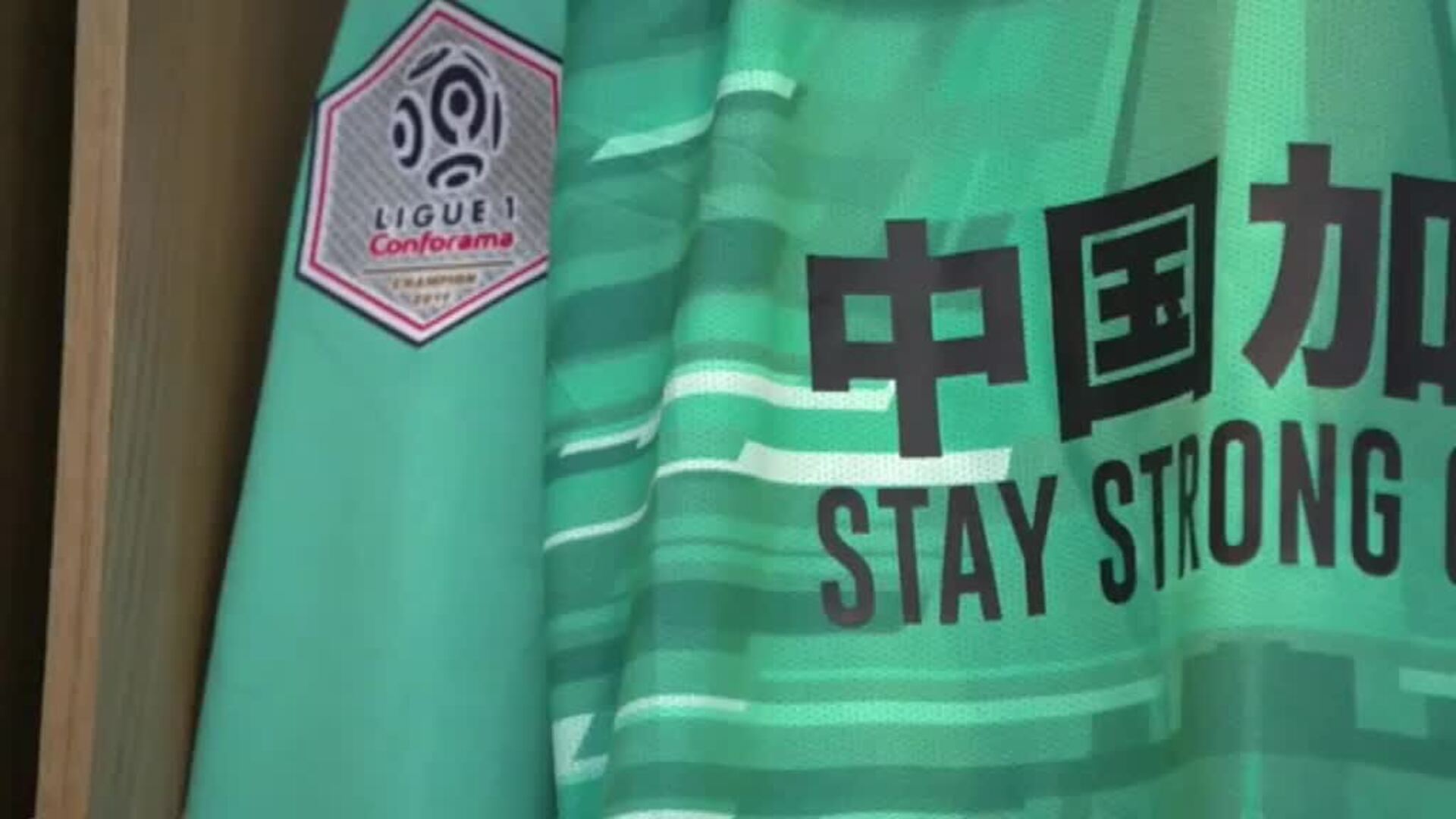 Los jugadores del PSG mandan su apoyo a China