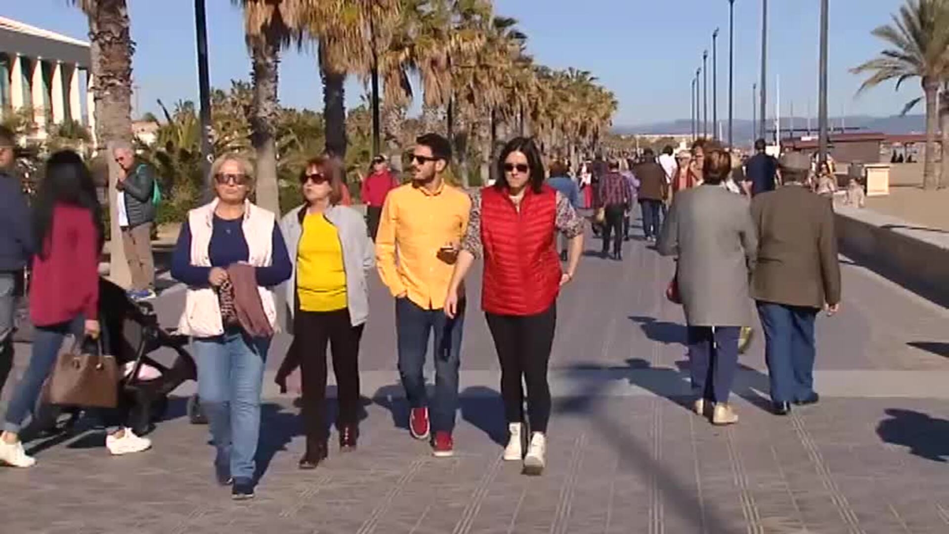 La Navidad nos regala un día primaveral