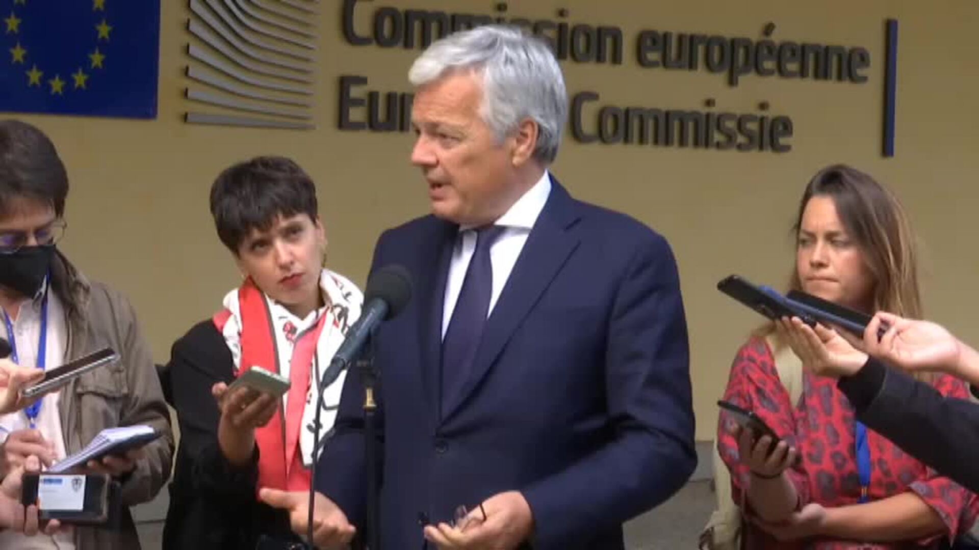 Reynders opina que el bloqueo en la renovación del CGPJ en España crea desconfianza en los ciudadanos