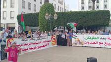Protesta en Rabat por el 58º aniversario de la destrucción del Barrio Marroquí