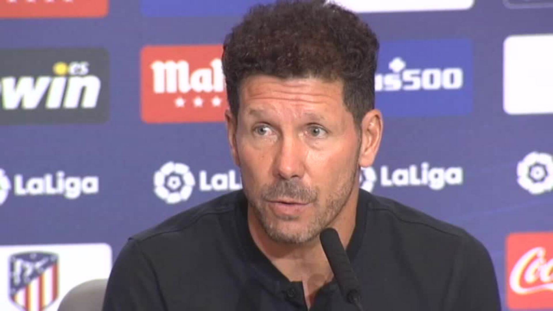 Simeone: &quot;Lo que yo busco es equilibrio, que corran diez, no que corran siete&quot;